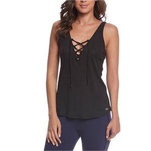 Alo Yoga Interlace Criss Cross Tank Top